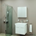 Комплект мебели за баня - Линеа 65 см,бял PVC Висота