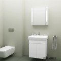 Комплект мебели за баня - Лорена  60 см,бял PVC Висота