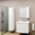 Комплект мебели за баня - Трафик 80 см,бял PVC Висота