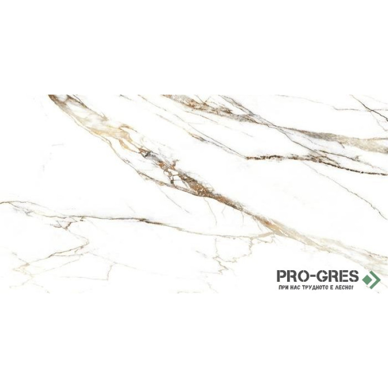 Гранитогрес калиброван полиран V-LUP INDAH WHITE REC.59x119 Vitacer