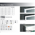 Лед огледало с нагревател Xpertials ,Bera Rectangular