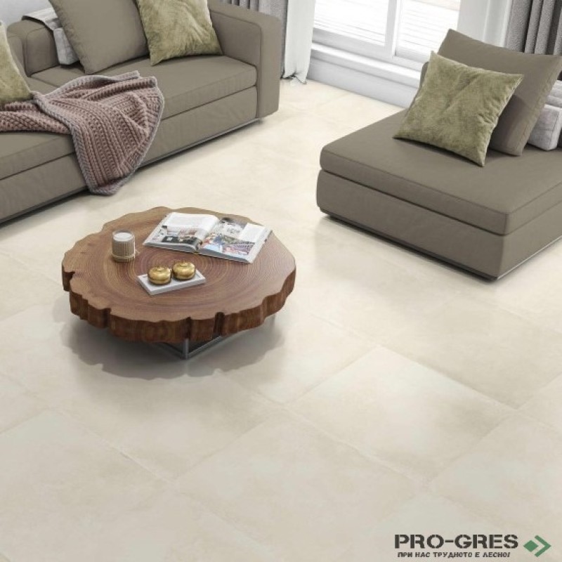 Гранитогрес матиран  Emotion Ceramics Project Ivory 45x45