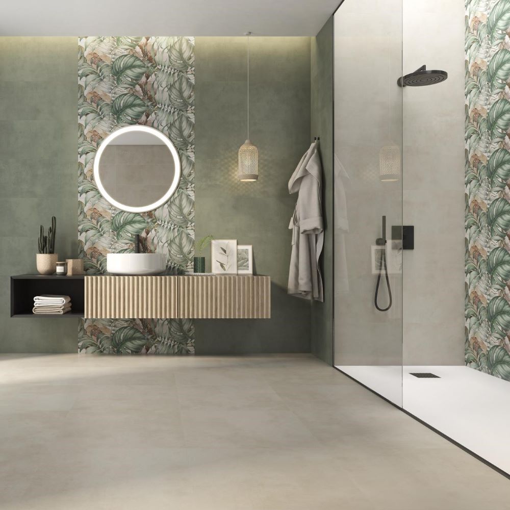 Плочки за баня Pamesa Eleganza Fiorella 33.3x100