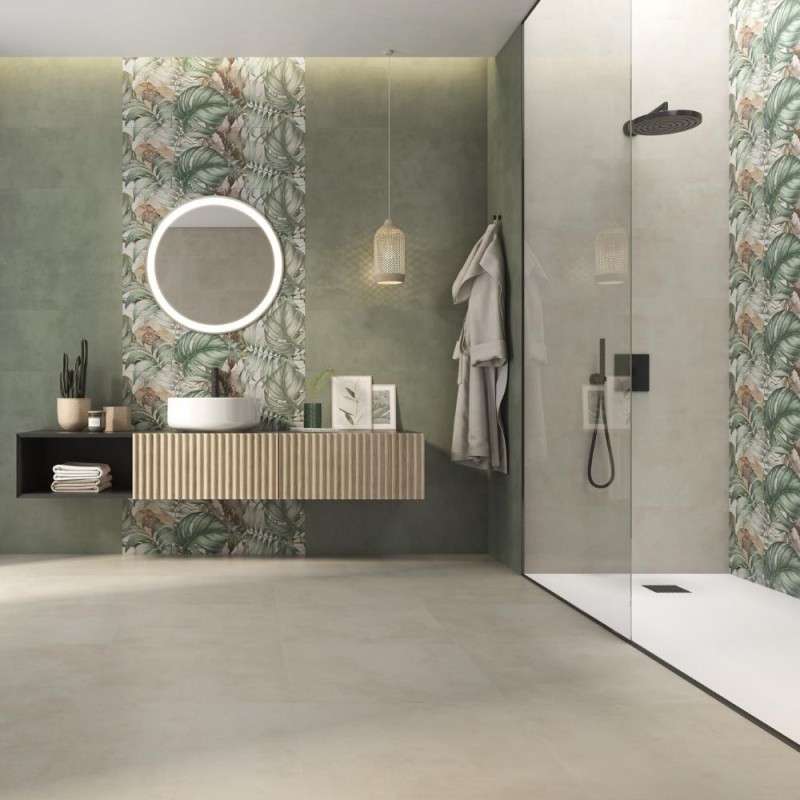 Плочки за баня Pamesa Eleganza Fiorella 33.3x100 Плочки за баня Pamesa Eleganza Fiorella 33.3x100