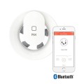 Смарт вентилатор за баня, бял, Wireless с датчик за влага и светлина, ф100мм-ф140мм, Pax Norte 1560-1