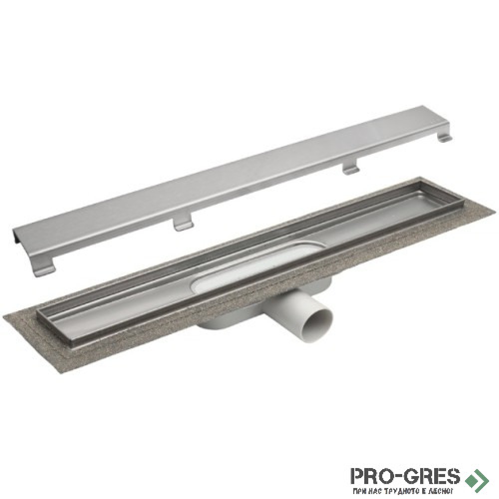 Линеен сифон ф50мм, 30-78,5см, SOLID ACO SHOWERDRAIN T