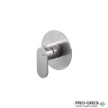 Вграден смесител за душ, Vema, Ayas Steel, V28130 AC.005
