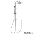 Душ система за инсталация със стенен смесител Ideal Standart Ceratwist T20 BD953AA