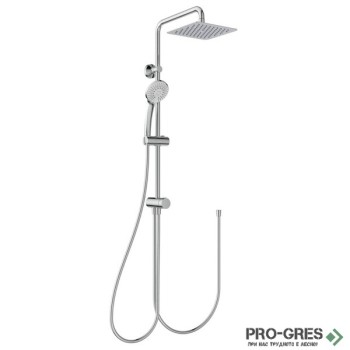  Душ система за инсталация със стенен смесител Ideal Standart Ceratwist T20 BD953AA