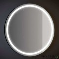 Кръгло огледало с LED осветление ф70 см, черна рамка, Progetto M051.D70touch