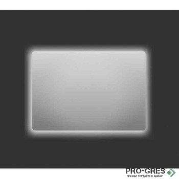 Заоблено огледало с LED осветление, 80/70 см, Progetto M093.7080touch80