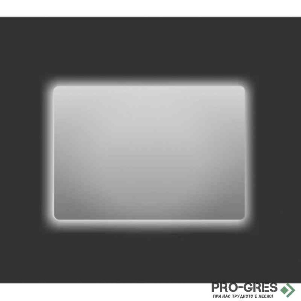 Заоблено огледало с LED осветление, 60х90 см, Progetto M093.9060touch60
