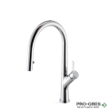 Висок смесител за кухня със скрит изтеглящ се чучур, Vema, Mosa, V26041.B0.010