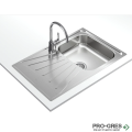 Иноксова мивка за вграждане Teka Starbright 45 E-XP 1B 1D 115120033