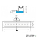 Лентов сифон 85 см MCH Medium CH N 850 M