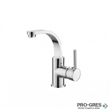 Стоящ смесител за мивка, хром,  Besco, Decco II, BU-DII-CH