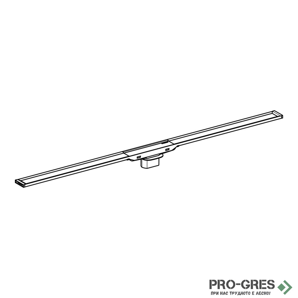 Душ канал 30-130 см Geberit CleanLine 60 154.457.KS.1