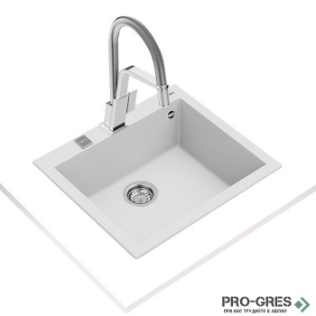 Гранитна мивка Teka ForSquare 50.40 TG 115230009 Гранитна мивка Teka ForSquare 50.40 TG 115230009