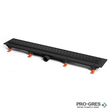 Лентов сифон 85 см MCH Medium CH 850/50 MN Black