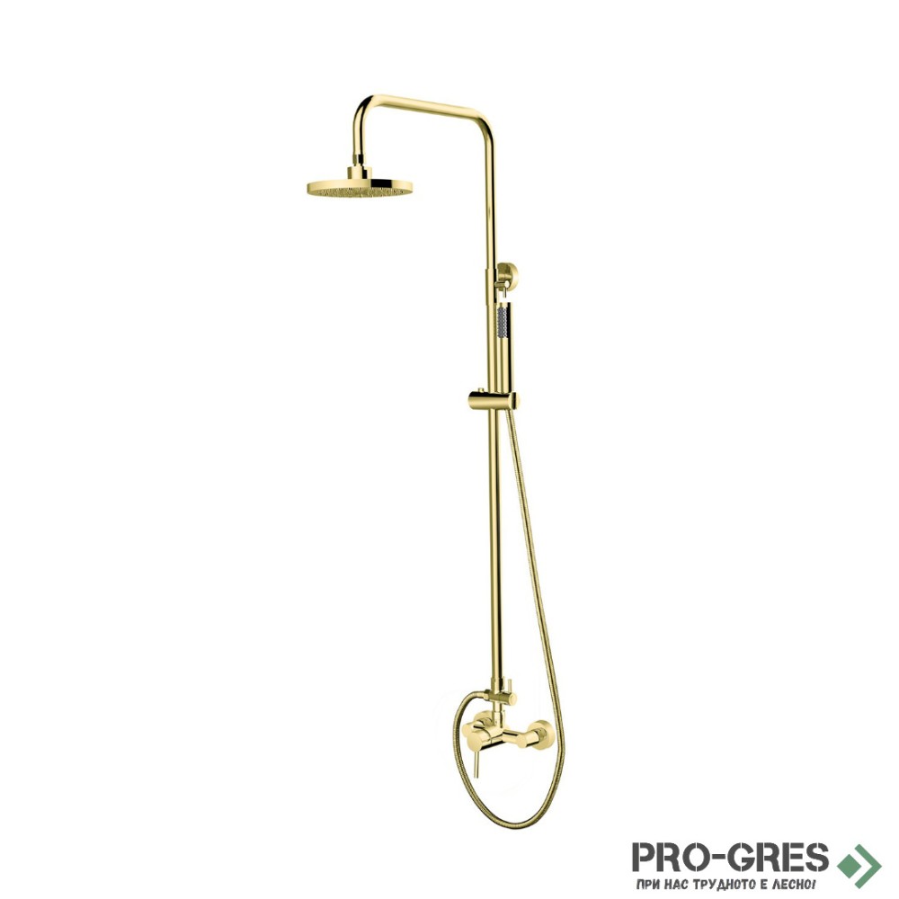 Душ система/ колона, Besco, Decco Iiiusion Gold, BP-DIN-ZL