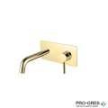 Смесител за вграждане за мивка, Besco, Decco Illusion Gold, BU-IS-ZL