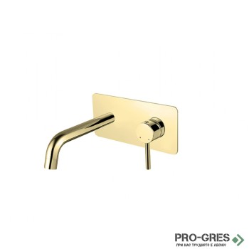 Смесител за вграждане за мивка, Besco, Decco Illusion Gold, BU-IS-ZL