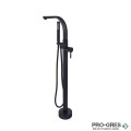 Свободностоящ смесител за вана/душ, черен мат, Besco, Decco I Black, BW-DI-CZ