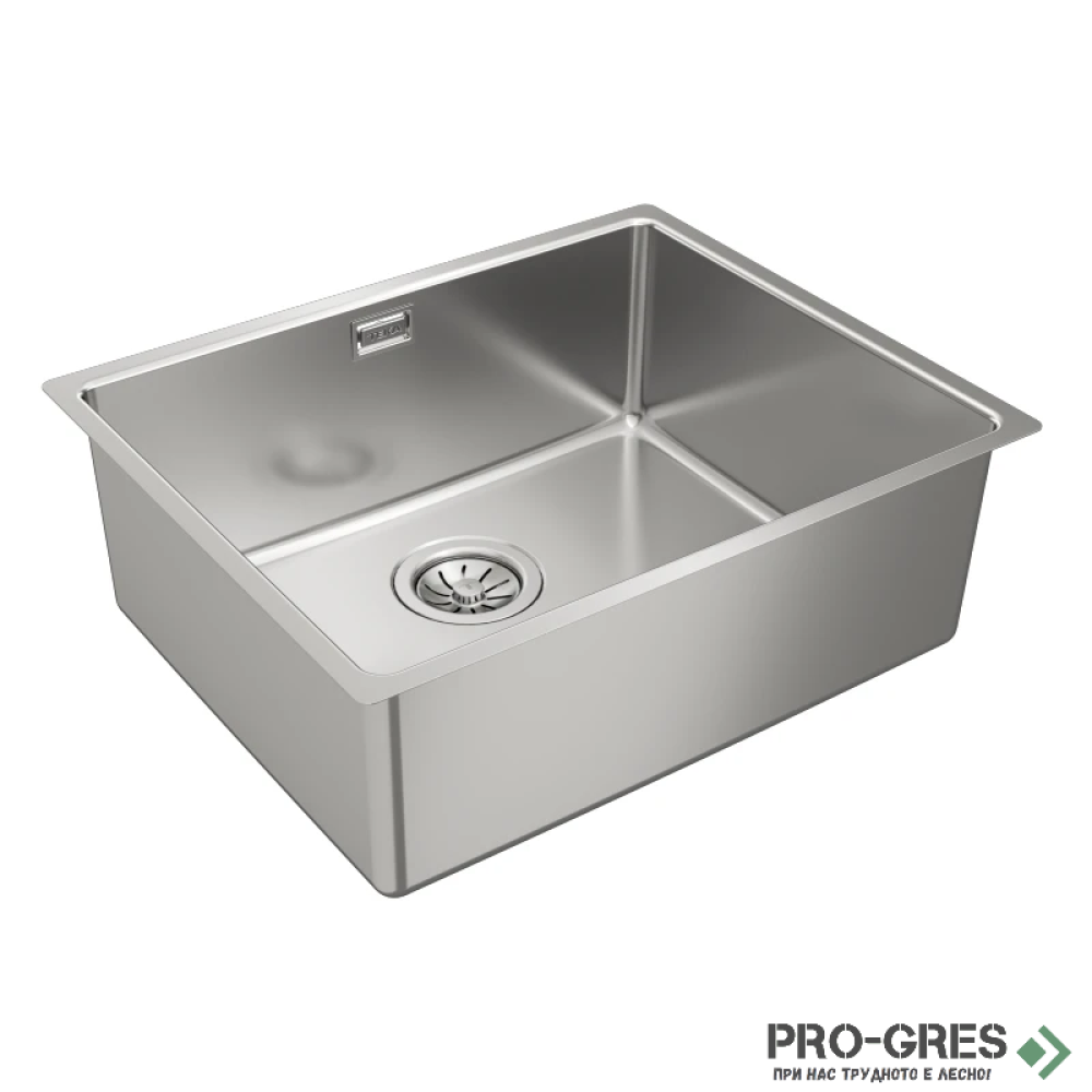 Подплотова иноксова мивка Teka  Be Linea RS15 50.40 115000005