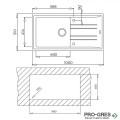 Гранитна мивка Teka Stone 60 L-TG 115330005
