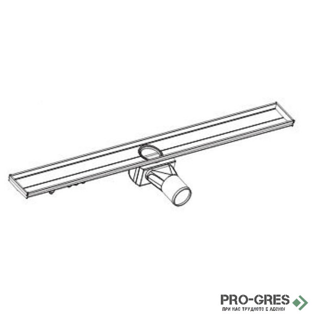 Лентов сифон 785x70mm ACO Shower Drain B Shark 416259+416360