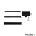 Лентов сифон 80 см Blandini Ultra Slim MS1B-S80 черен мат