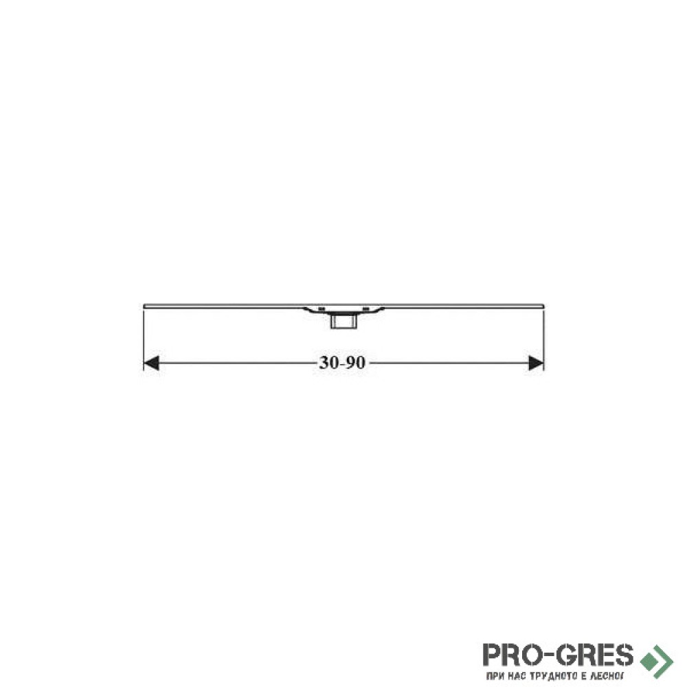 Душ канал 30-130 см Geberit CleanLine 60 154.457.KS.1