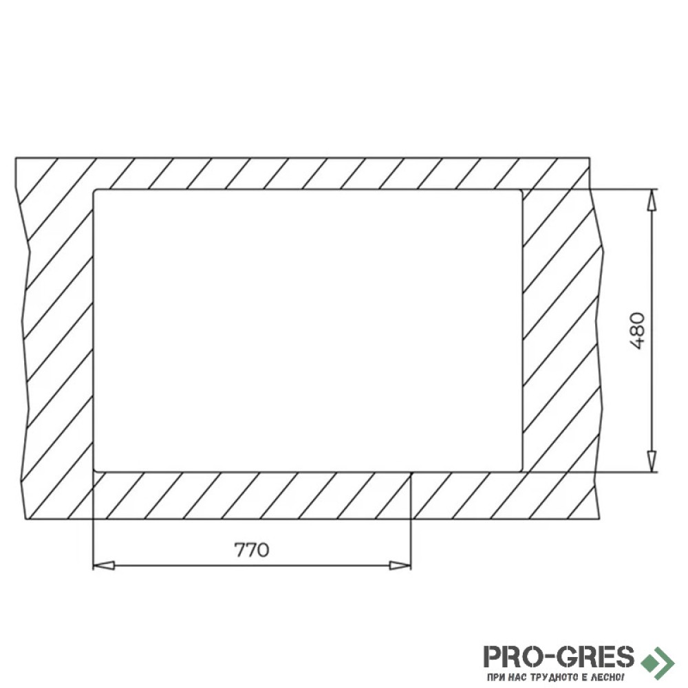 Гранитна мивка Teka  ForSquare 72.40 TG 115230004