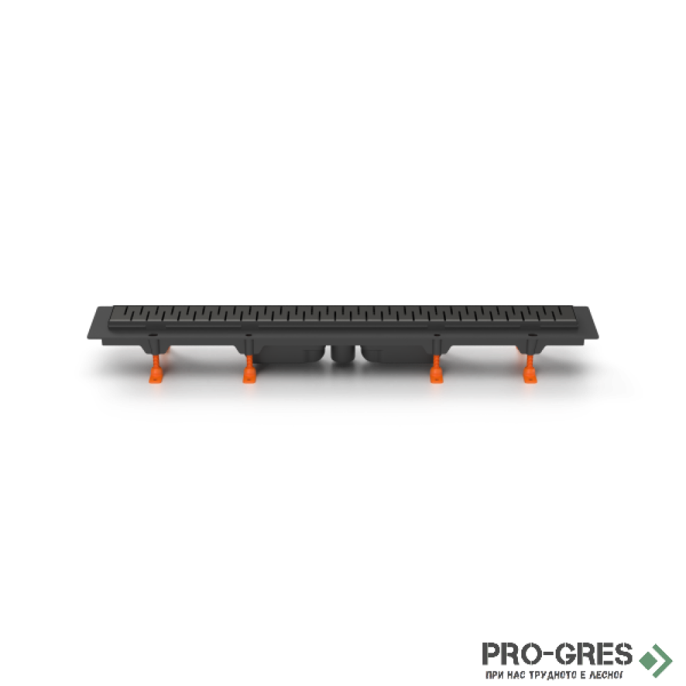 Лентов сифон черен мат 65см MCH Medium CH 650/50 MC