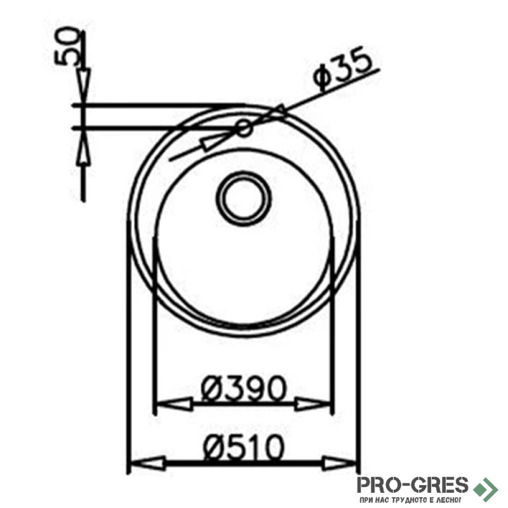 Иноксова мивка за вграждане Teka Starbright 45 E-XM 1B ORB  115020010