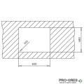 Гранитна мивка, обръщаема Teka Stone 45 S-TG 115330045