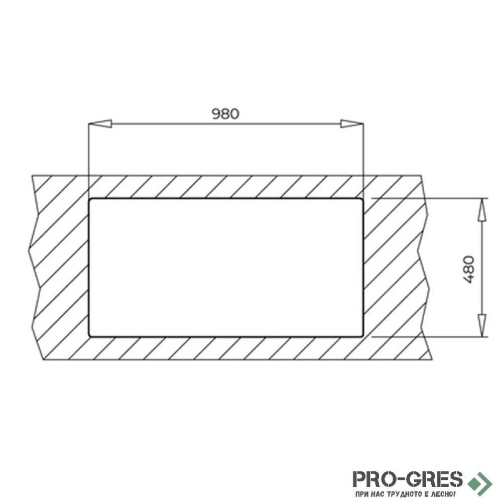 Гранитна мивка Teka Nova 60 L-TG  115330059