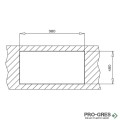 Гранитна мивка Teka Nova 60 L-TG 115330060