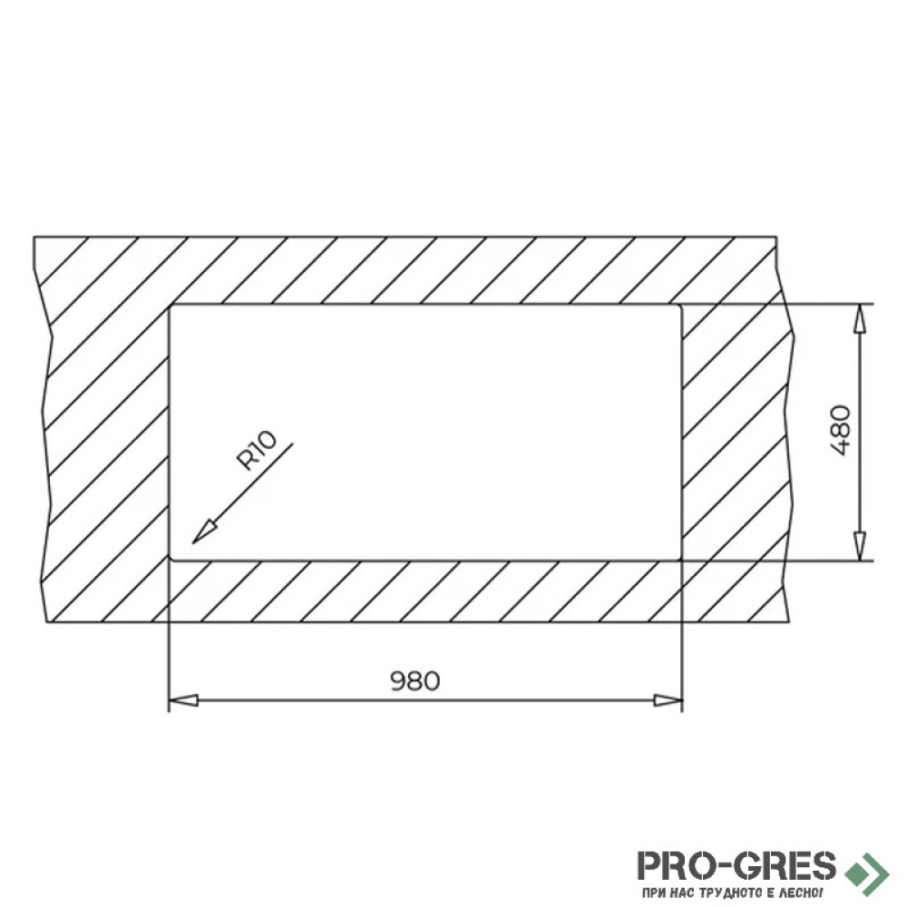 Гранитна мивка, обръщаема Teka Stone 60 L-TG 115330001