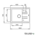 Гранитна мивка, обръщаема Teka Stone 45 S-TG  115330047