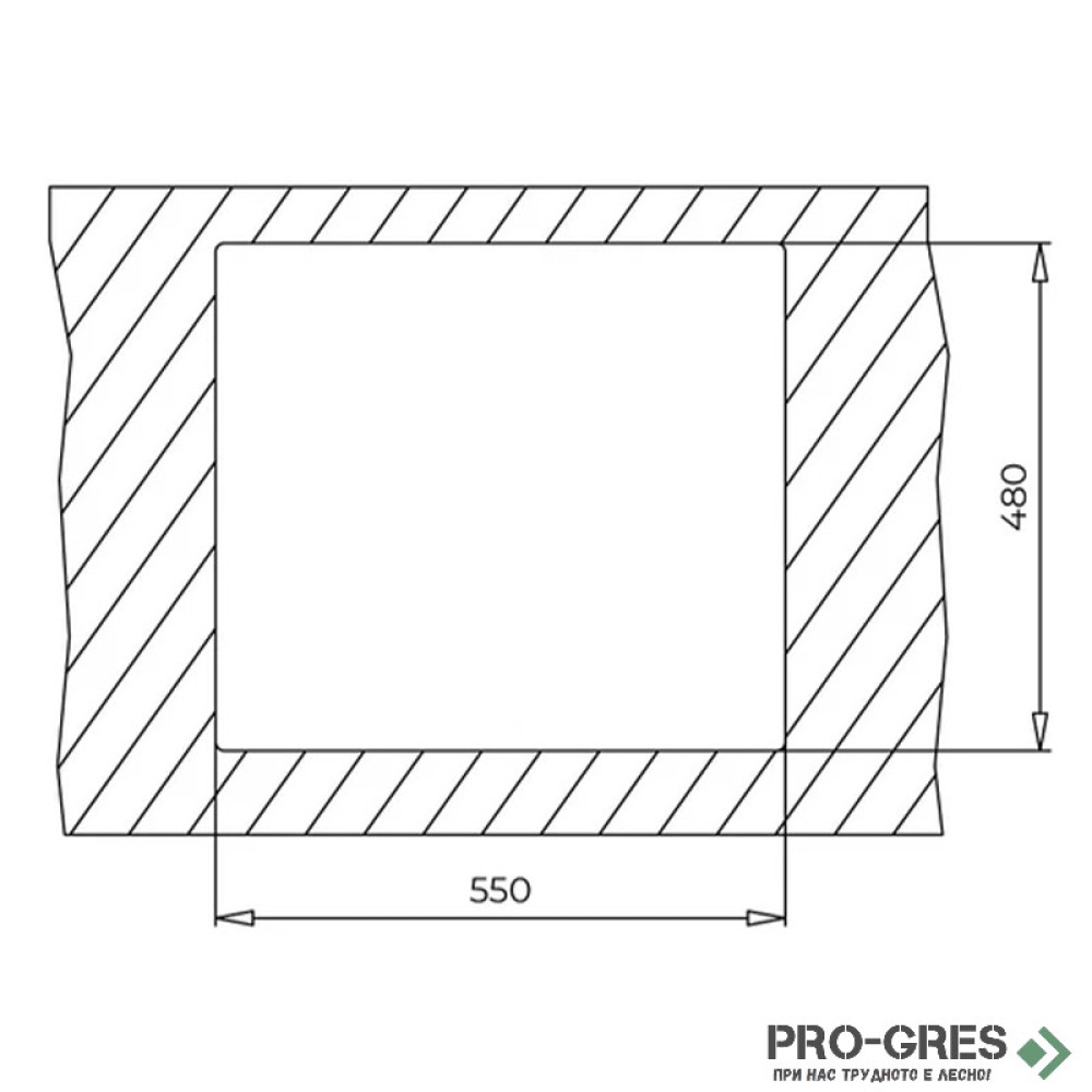 Гранитна мивка Teka ForSquare 50.40 TG 115230009