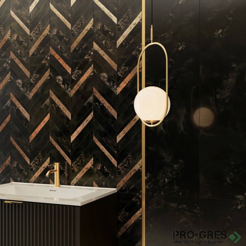 Плочки за баня TUBADZIN VERO CHEVRON 32.8*89.8 Плочки за баня TUBADZIN VERO CHEVRON 32.8*89.8