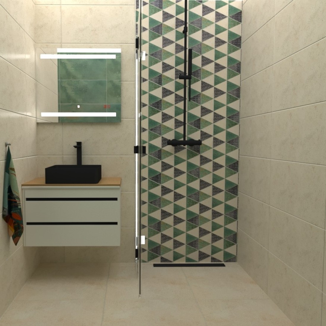 Проект Margot Green 2 30.8x60.8см Проект Margot Green 2 30.8x60.8см