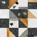 Гранитогрес Arcana тип Terrazzo Stellato-R Multicolor 80x80см